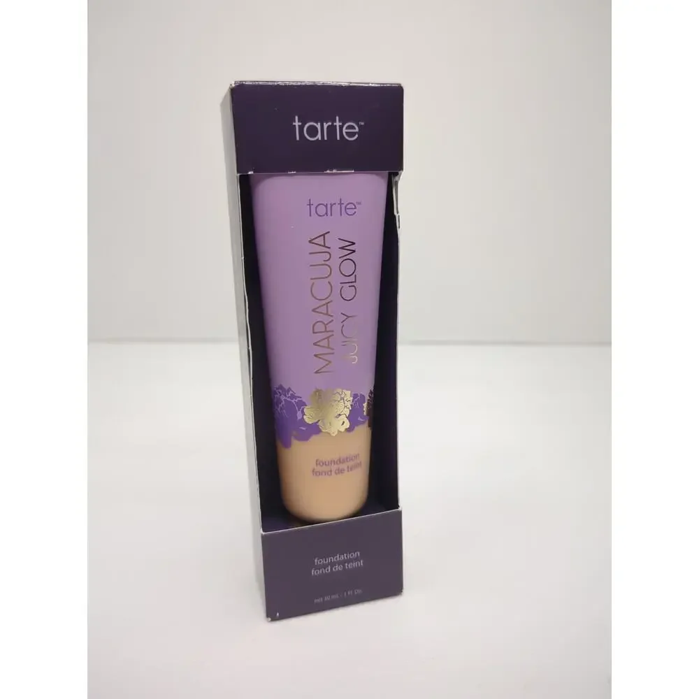 Tarte Maracuja Juicy Glow Foundation - 12N FAIR NEUTRAL 1 fl oz New and Sealed